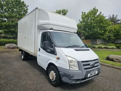 Used Ford Transit 115 HP (84 kW) 2011 White Cabriolet