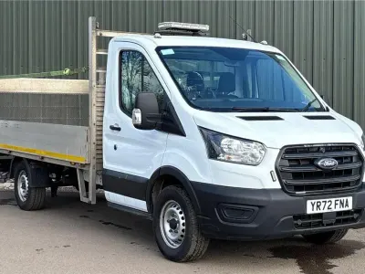 Used Ford Transit 130 HP (95 kW) 2022 White Cabriolet