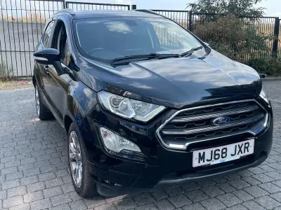 Used Ford Ecosport Titanium 125 HP (91 kW) 2018 Black SUV