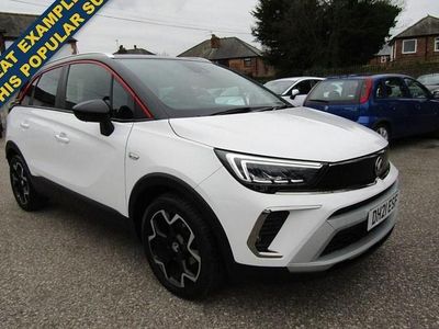 Used Vauxhall Crossland SRi 83 HP (61 kW) 2021 White SUV