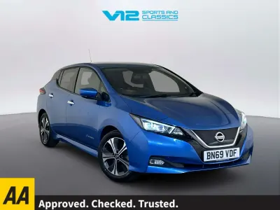 Gebraucht Nissan Leaf Tekna 110 kW (150 PS) 2019 Blau Kleinwagen