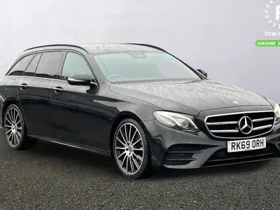 Used Mercedes E220 Active 194 HP (142 kW) 2019 Black Estate