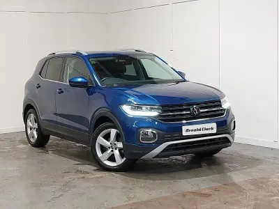 Used VW T-Cross SEL 150 HP (110 kW) 2024 Blue SUV