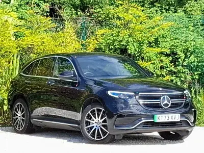 Used Mercedes EQC400 AMG line 300 kW (408 HP) 2023 Black SUV