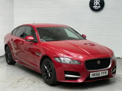 Used Jaguar XF R-Sport 2017 Red Sedan