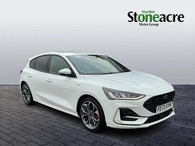 Używany Ford Focus ST-Line X 155 KM (114 kW) 2023 Biały Hatchback