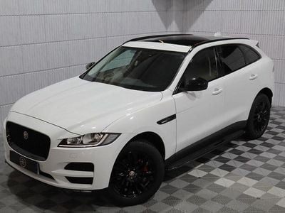 White Used 2018 Jaguar F-Pace Portfolio SUV | £16,800 (Fair price)