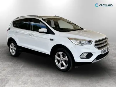 Used Ford Kuga ST-Line X 150 HP (110 kW) 2018 White SUV