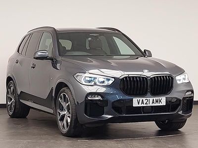 Grey Used 2021 BMW X5 M Sport SUV | £45,898 (Expensive)