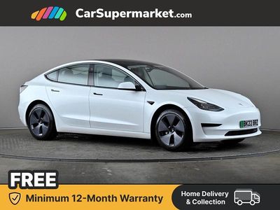Used Tesla Model 3 Standard Range 208 kW (283 HP) 2021 White Sedan
