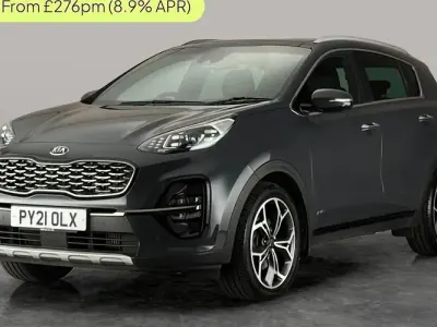 Used Kia Sportage GT-Line S 136 HP (100 kW) 2021 Grey SUV