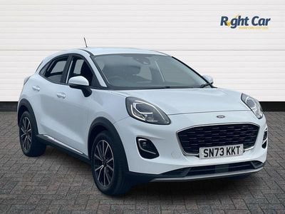 Used Ford Puma Titanium 125 HP (91 kW) 2023 White SUV