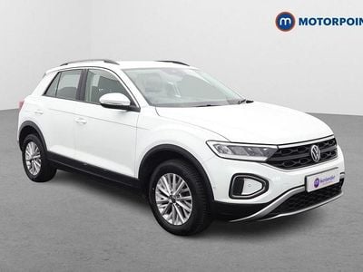 White Used 2023 VW T-Roc Life SUV | £17,599 (Fair price)