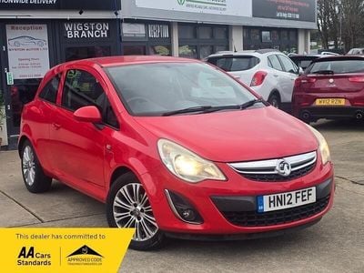 Used Vauxhall Corsa Active 65 HP (47 kW) 2012 Red Hatchback