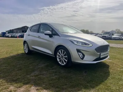 Used Ford Fiesta Titanium 125 HP (91 kW) 2021 Silver Hatchback