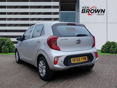 Used Kia Picanto 84 HP (61 kW) 2018 Silver Hatchback