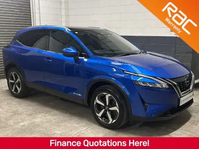 Used Nissan Qashqai N-Connecta 190 HP (139 kW) 2023 Blue SUV