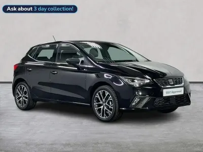 New Seat Ibiza XCELLENCE 94 HP (69 kW) 2025 Black Hatchback