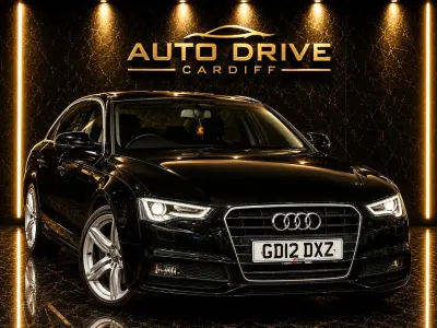 Used Audi A5 S-Line 177 HP (130 kW) 2012 Black Coupe