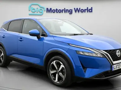 Used Nissan Qashqai N-Connecta 158 HP (116 kW) 2022 Blue SUV
