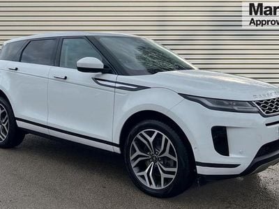 White Used 2021 Land Rover Range Rover evoque HSE SUV | £23,990 (Good price)