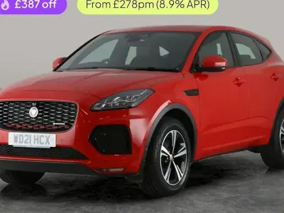 Used Jaguar E-Pace R-Dynamic 200 HP (147 kW) 2021 Red SUV