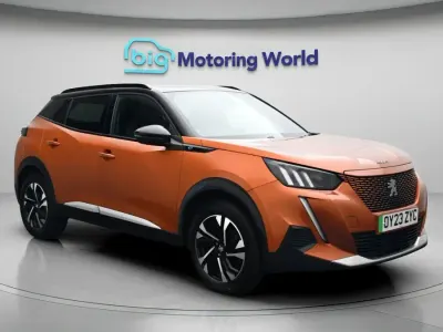 Used Peugeot e-2008 GT 98 kW (134 HP) 2023 Orange SUV