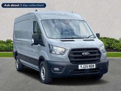 New Ford Transit 130 HP (95 kW) 2025 Grey Van