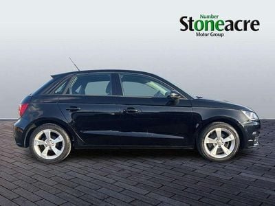 Begagnad Audi A1 Sport 123 HK (90 kW) 2017 Svart Halvkombi