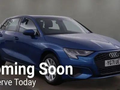 Used Audi A3 Sportback Performance 110 HP (80 kW) 2021 Blue Hatchback