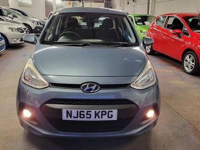 Used Hyundai i10 SE 65 HP (47 kW) 2015 Blue Hatchback