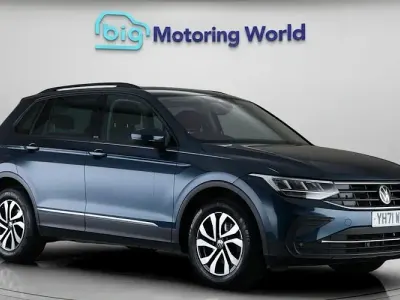 Used VW Tiguan Active 150 HP (110 kW) 2021 Blue SUV