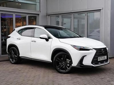 White New 2025 Lexus NX450h+ SUV | £55,852
