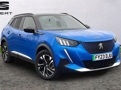 Used Peugeot e-2008 GTi 100 kW (136 HP) 2023 Blue SUV