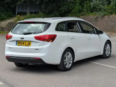 Used Kia Ceed Sportswagon 126 HP (92 kW) 2014 White Estate
