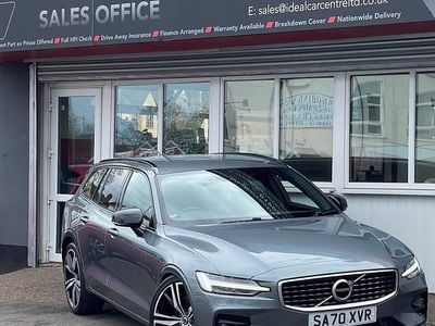 Used Volvo V60 R-Design 150 HP (110 kW) 2020 Grey Estate