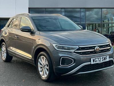 Indium grey metallic Used 2023 VW T-Roc Style SUV | £22,377 (Fair price)
