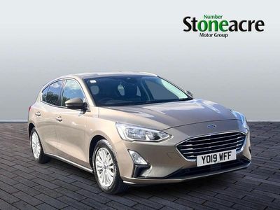 Used Ford Focus Titanium 125 HP (91 kW) 2019 Silver Hatchback