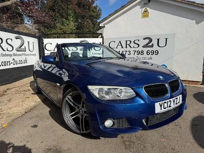 Blue Used 2012 BMW 320 Cabriolet M Sport Cabriolet | £8,695 (Fair price)