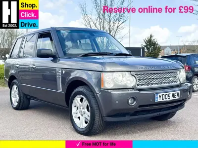 Używany Land Rover Range Rover Vogue 174 KM (127 kW) 2005 Szary SUV