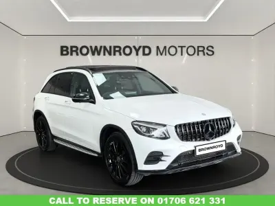 Used Mercedes GLC250 AMG line 2017 White SUV