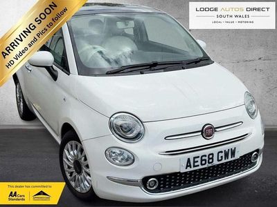 Used Fiat 500 Lounge 69 HP (50 kW) 2018 White Hatchback