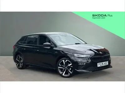 New Skoda Scala Monte Carlo 113 HP (83 kW) 2026 Black magic pearl effect Hatchback