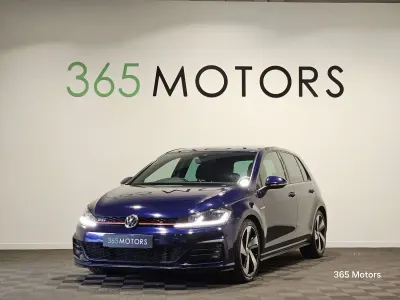 Used VW Golf VII GTI 245 HP (180 kW) 2019 Blue Hatchback