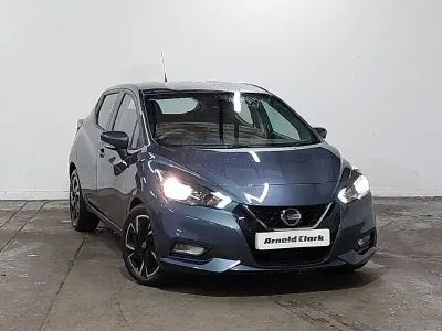 Used Nissan Micra Acenta 92 HP (67 kW) 2021 Grey Hatchback