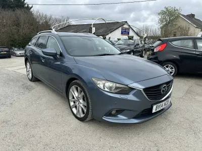 Used Mazda 6 Inclusive 150 HP (110 kW) 2014 Blue Estate