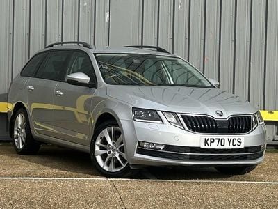 Used Skoda Octavia SE L 150 HP (110 kW) 2020 Silver Estate