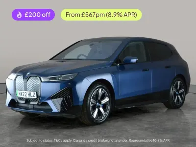 Used BMW iX M Sport 239 kW (326 HP) 2022 Blue SUV