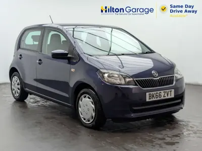 Gebraucht Skoda Citigo SE 60 PS (44 kW) 2016 Blau Kleinwagen