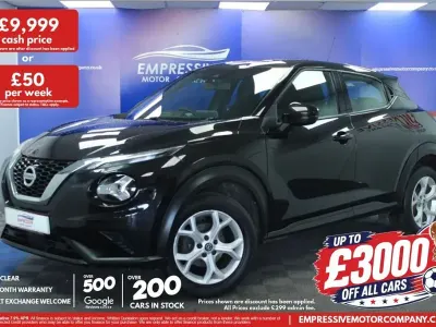 Used Nissan Juke Acenta 117 HP (86 kW) 2020 Black SUV